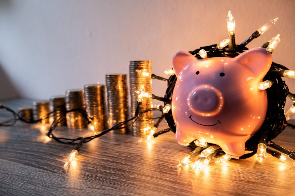 financial planning piggy bank