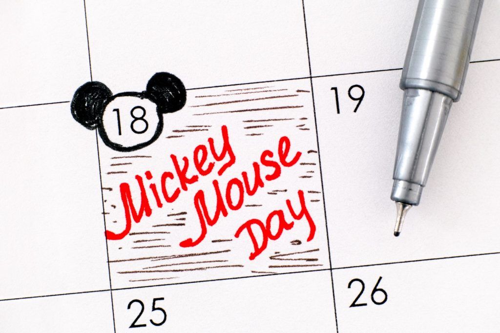 mickey mouse celebrates his 91st birthday