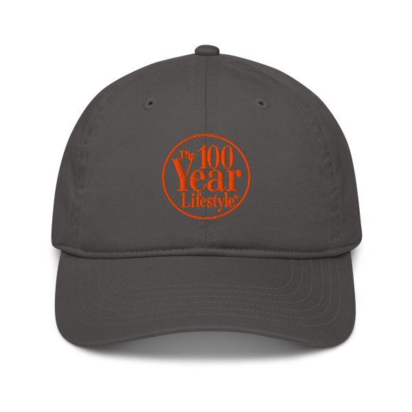 100 Year Lifestyle® Love Your Age!™ Organic Baseball Cap - Image 13