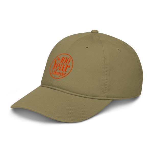 100 Year Lifestyle® Love Your Age!™ Organic Baseball Cap - Image 22