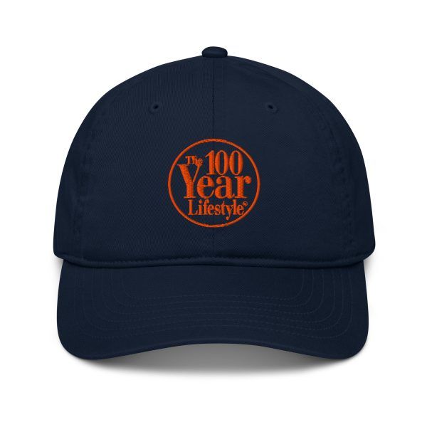 100 Year Lifestyle® Love Your Age!™ Organic Baseball Cap - Image 7