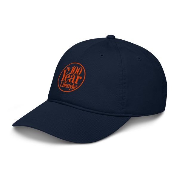 100 Year Lifestyle® Love Your Age!™ Organic Baseball Cap - Image 10