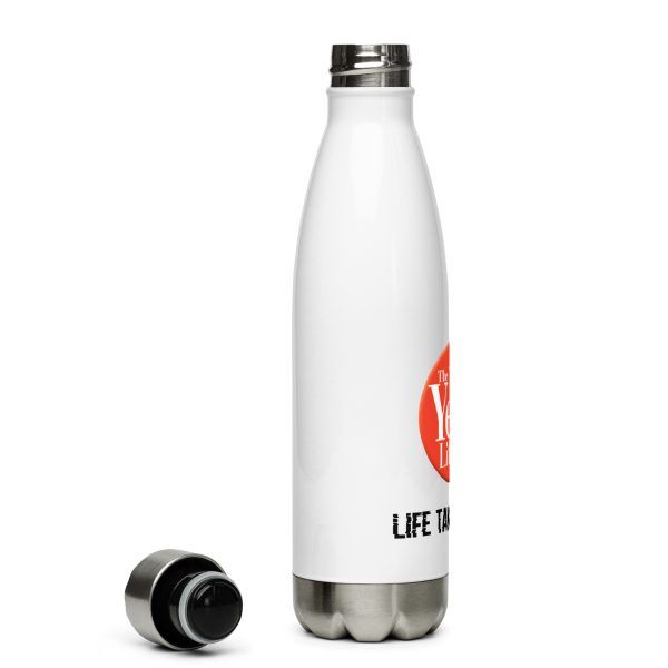 100 Year Lifestyle® Life Takes Nerve™ Stainless Steel Water Bottle 17oz - Image 3