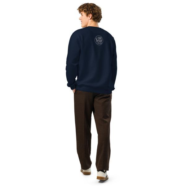 100:100 Unisex Organic Mid-Weight Sweatshirt - Image 5
