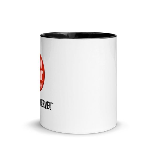 100 Year Lifestyle® Ceramic Mug Life Takes Nerve™ - Image 3