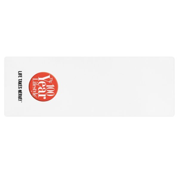 100 Year Lifestyle® Life Takes Nerve!™ Yoga Mat