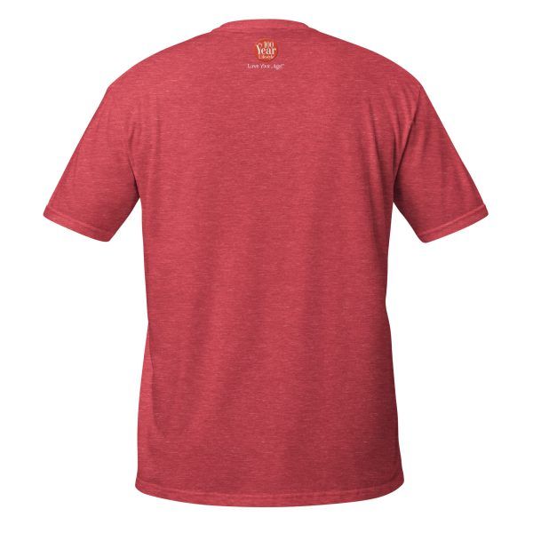 100:100 Short-Sleeve Cotton Unisex Workout T-Shirt - Image 22