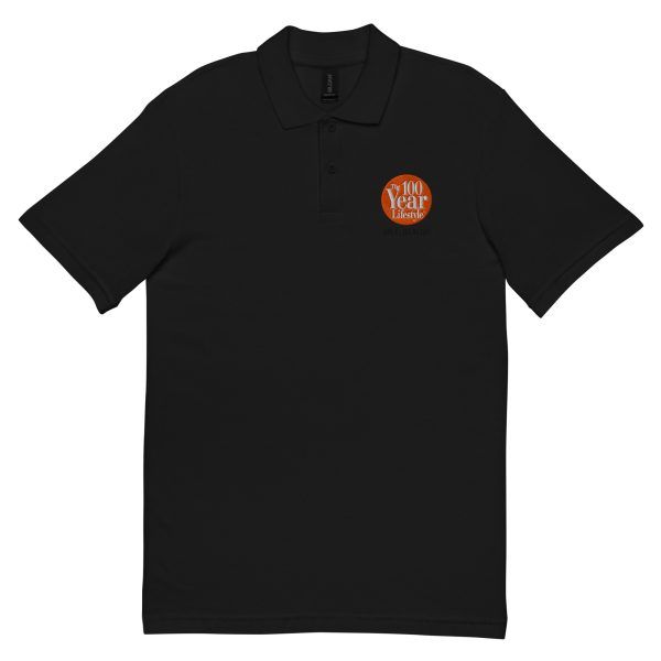 100 Year Lifestyle® Life Takes Nerve!™ Unisex Pique Polo Shirt - Image 2