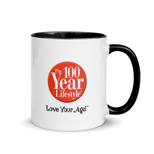 The 100 Year Lifestyle® Love Your Age!™  Ceramic Mug - Image 2