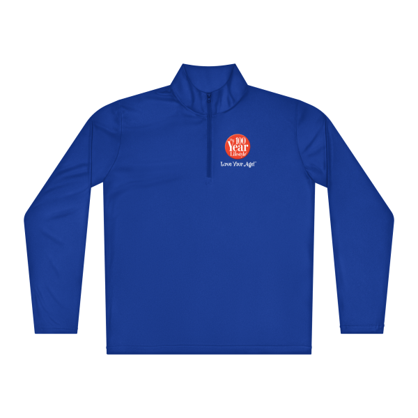 Lightweight quarter-zip pullover