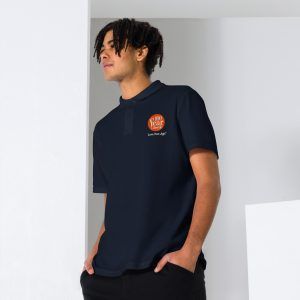Unisex 'Love Your Age' polo shirt
